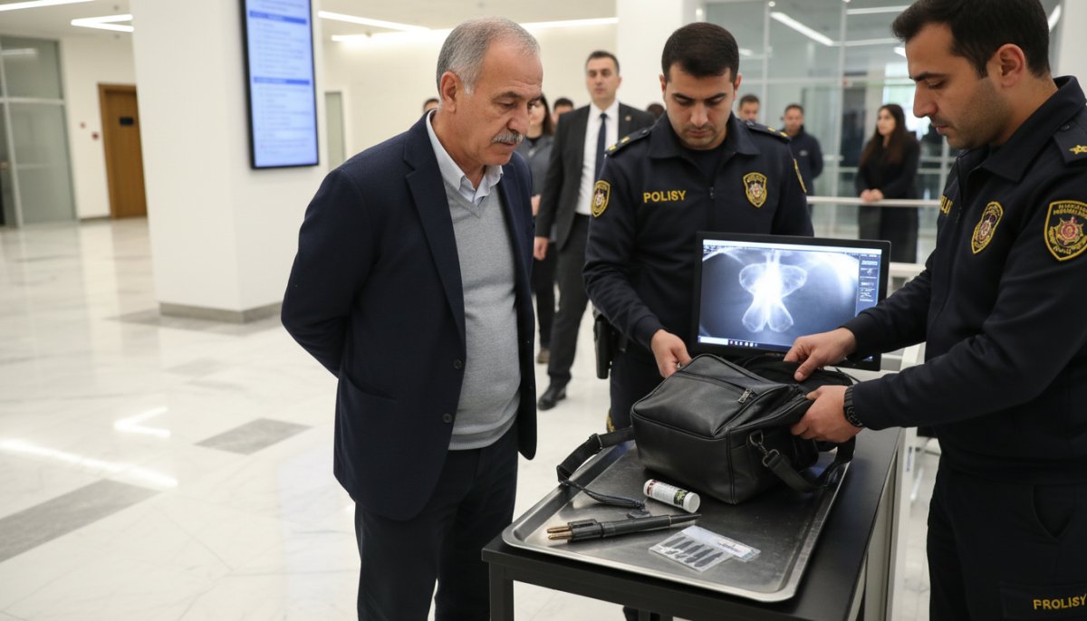 Bakırköy Adliyesi'nde Kalem Silahıyla Yakalanan Tutuklandı