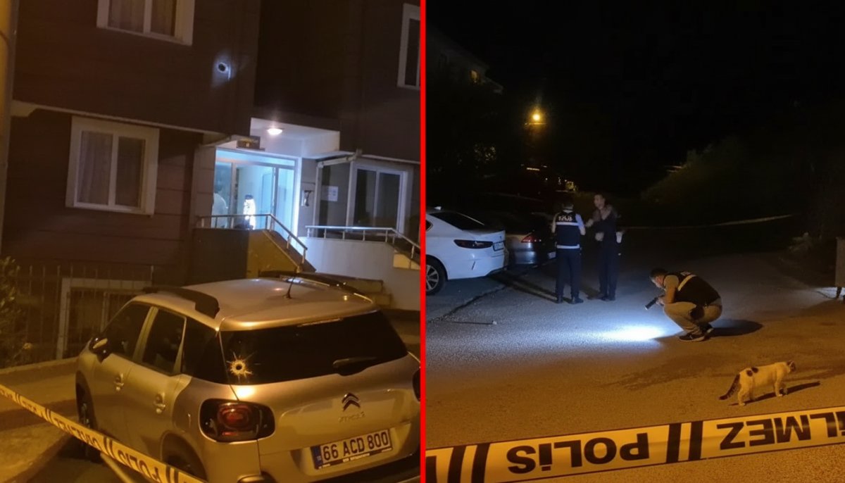 Zonguldak'ta Korkunç Olay: Motosikletli Saldırgan Ateş Açtı, Mermiler Araç ve Binalara İsabet Etti