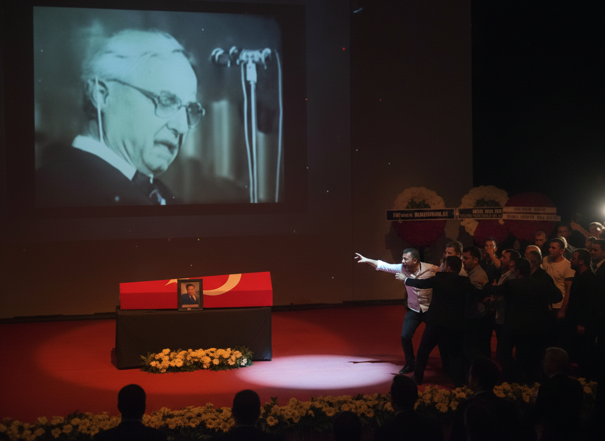 Kadir İnanır Veda Töreninde Kenan Evren Tartışması
