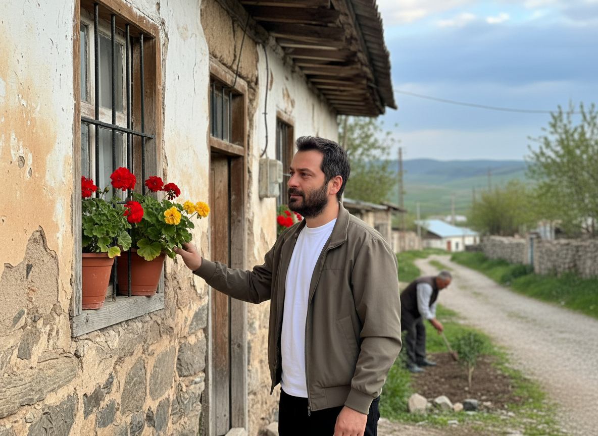 Ozan Akbaba 25 Yıl Sonra Doğduğu Eve Döndü: Paylaştığı Mesaj Duygulandırdı