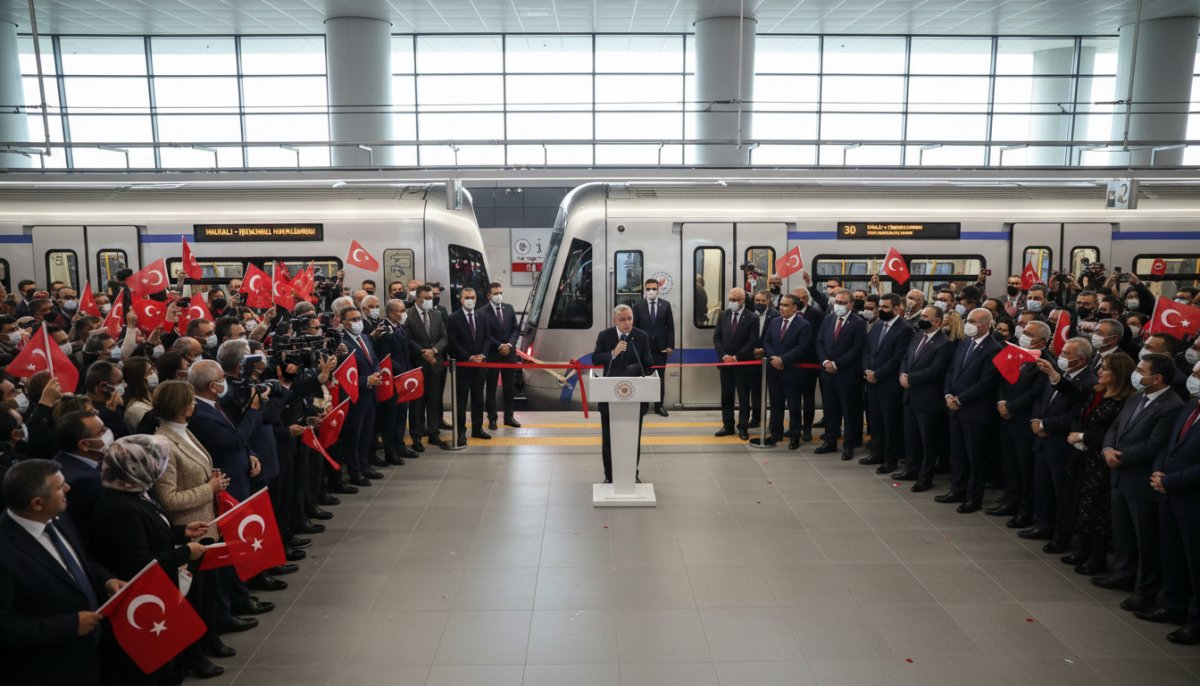 Halkalı-İstanbul Havalimanı Metro Hattı Açılıyor: Başkan Erdoğan'dan Önemli Açıklamalar