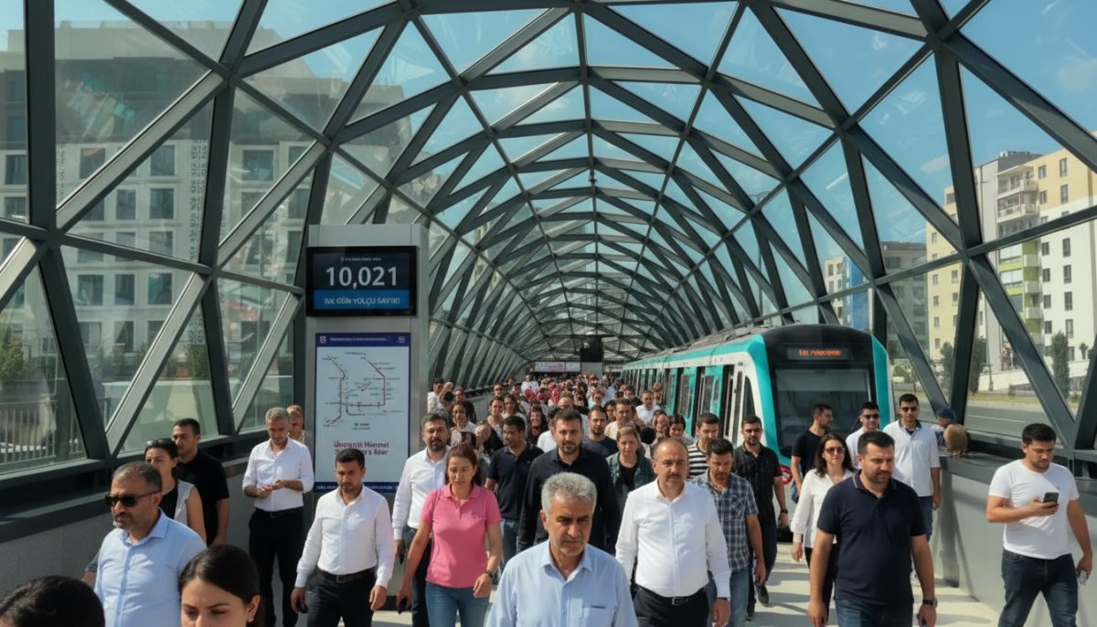 Halkalı-Arnavutköy Metrosu'ndan rekor başlangıç: İlk günde 10 bin 21 yolcu taşındı