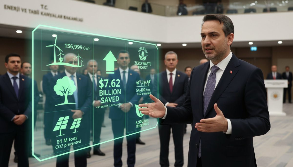 Bakan Bayraktar duyurdu: Çevre odaklı faaliyetlerle 7,6 milyar lira tasarruf sağlandı