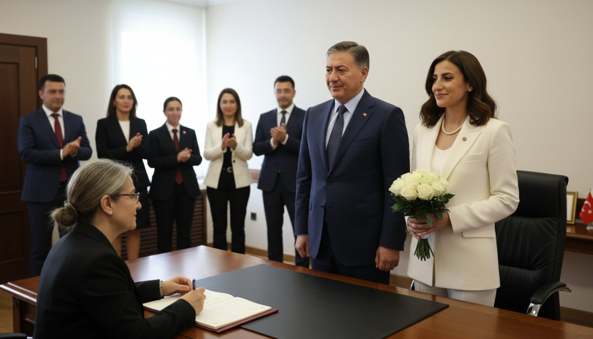 CHP'li Murat Emir ve Evrim Rızvanoğlu Sessiz Sedasız Evlendi