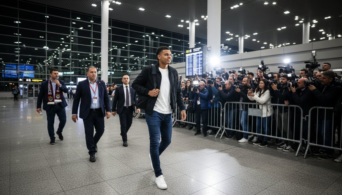 Trabzonspor'un Yeni Transferi Noah Saviolo İstanbul'a Geldi!
