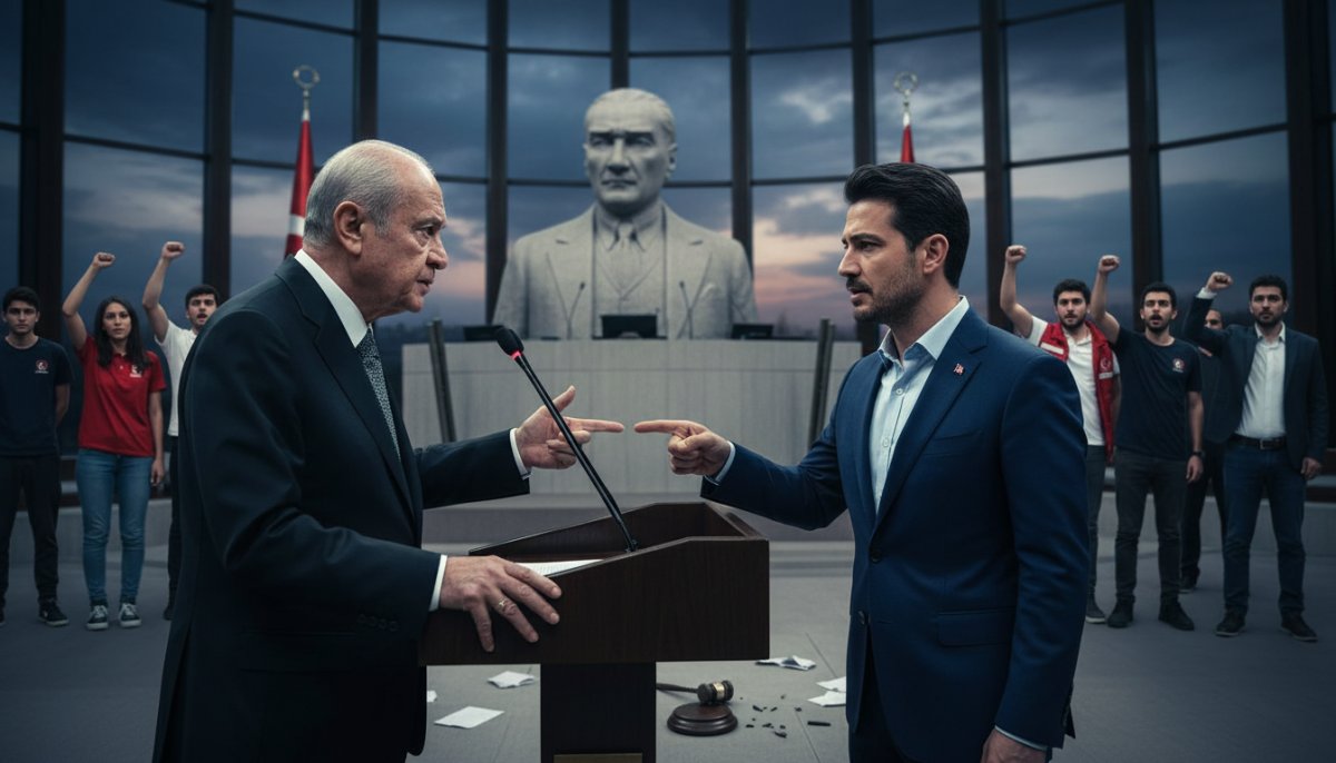 Bahçeli'den Özgür Özel'e 'Ergen Devrimci' Göndermesi