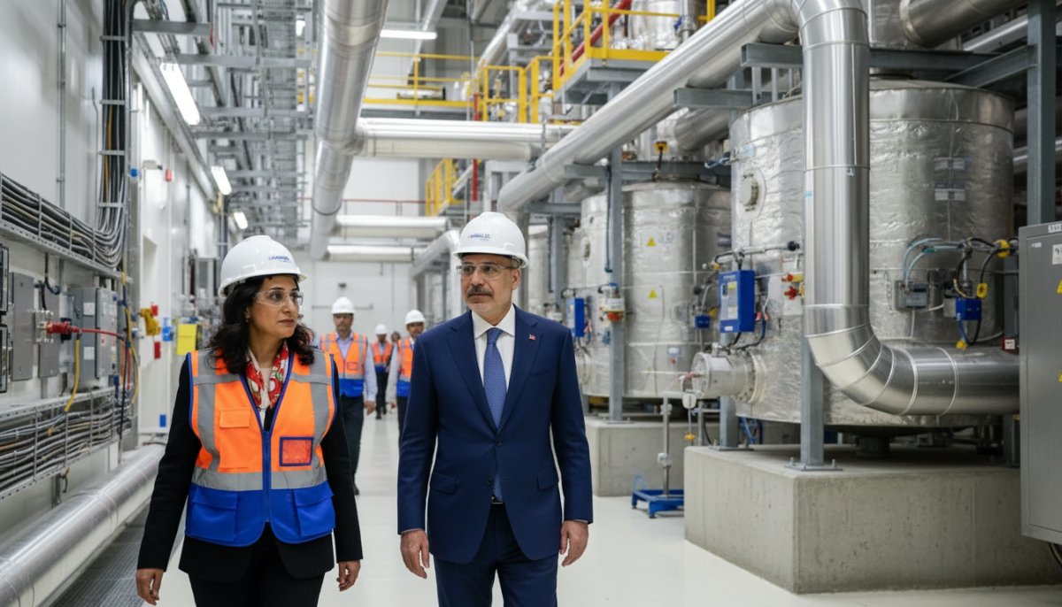 Bakan Fidan Darlington Nükleer Tesisi'ni İnceledi