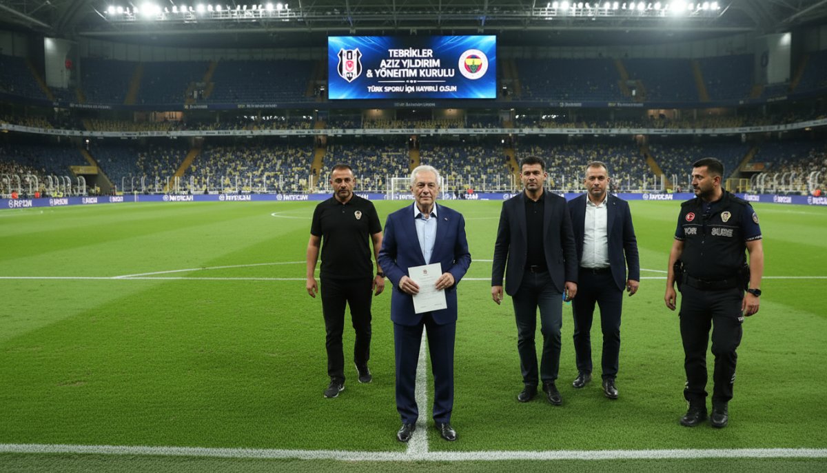 Fenerbahçe'nin Yeni Başkanı Aziz Yıldırım'a Beşiktaş'tan Tebrik