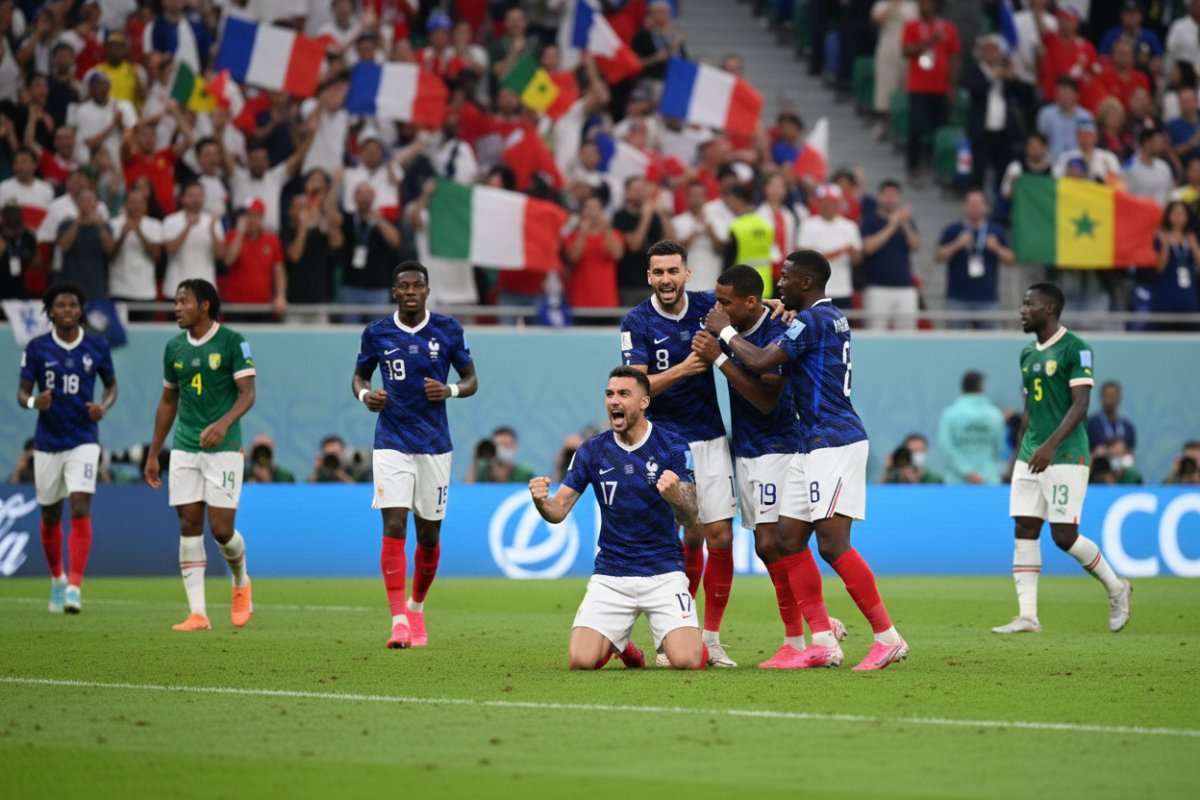 Fransa, Senegal'i Yıldızlarıyla Devirdi: İkinci Yarıda 4 Gol!