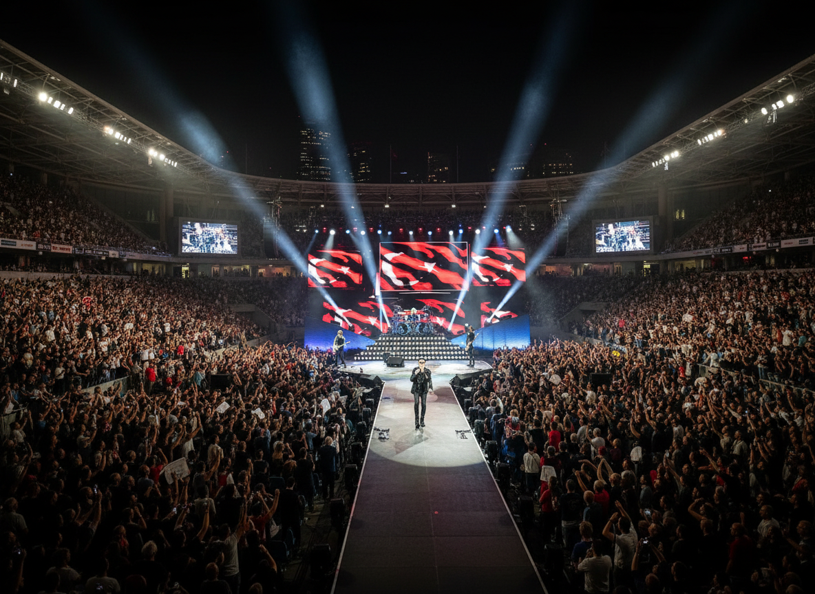 Scorpions 33 Yıl Sonra İstanbul'da Konser Verdi