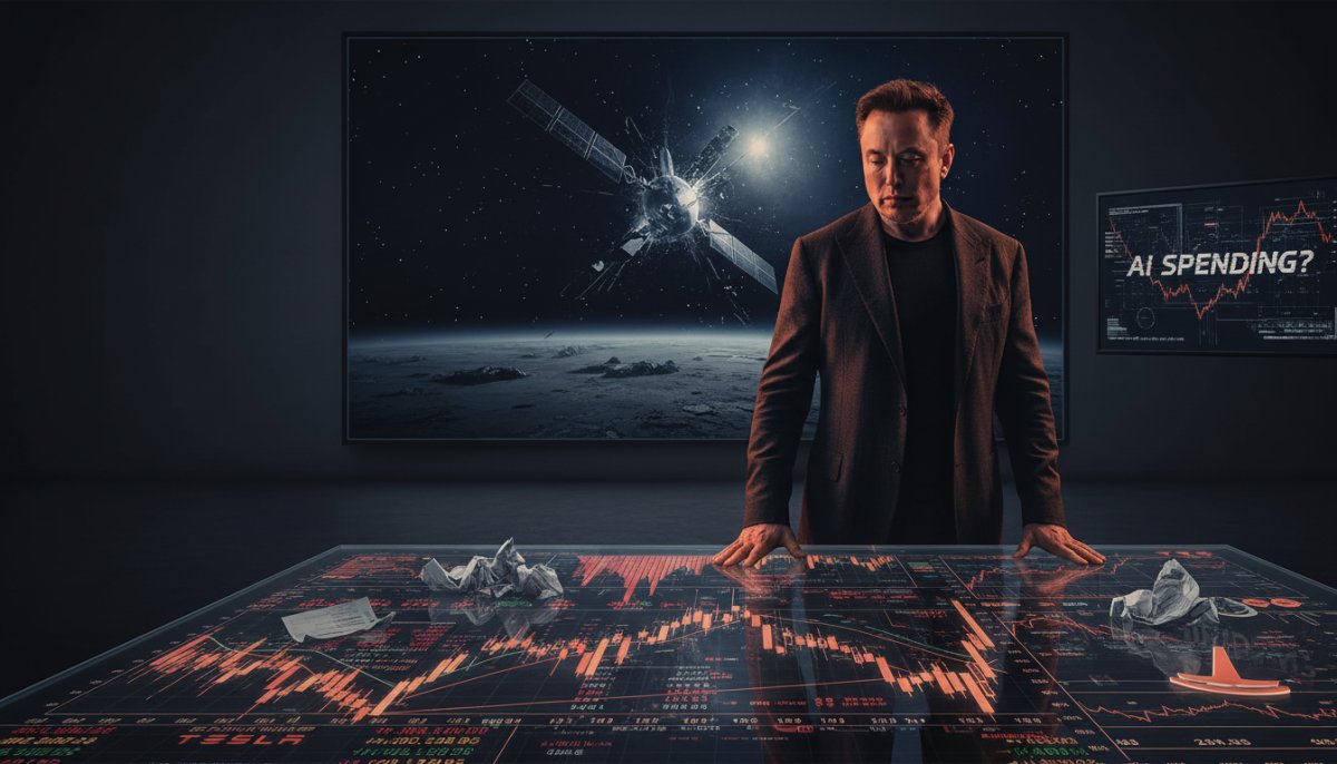 Elon Musk Trilyoner Unvanını Kaybetti: SpaceX ve Tesla Hisselerinde Sert Düşüş