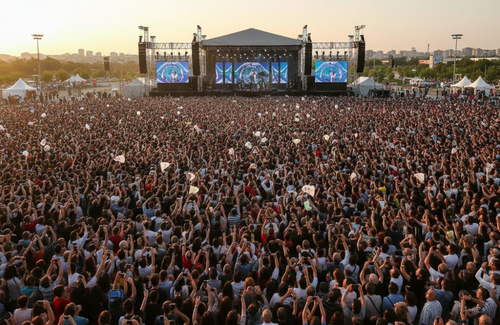 Tarkan'ın Ücretsiz Ankara Konseri: 300 Bin Kişi Sıraya Girdi, Biletler Kapış Kapış Gitti