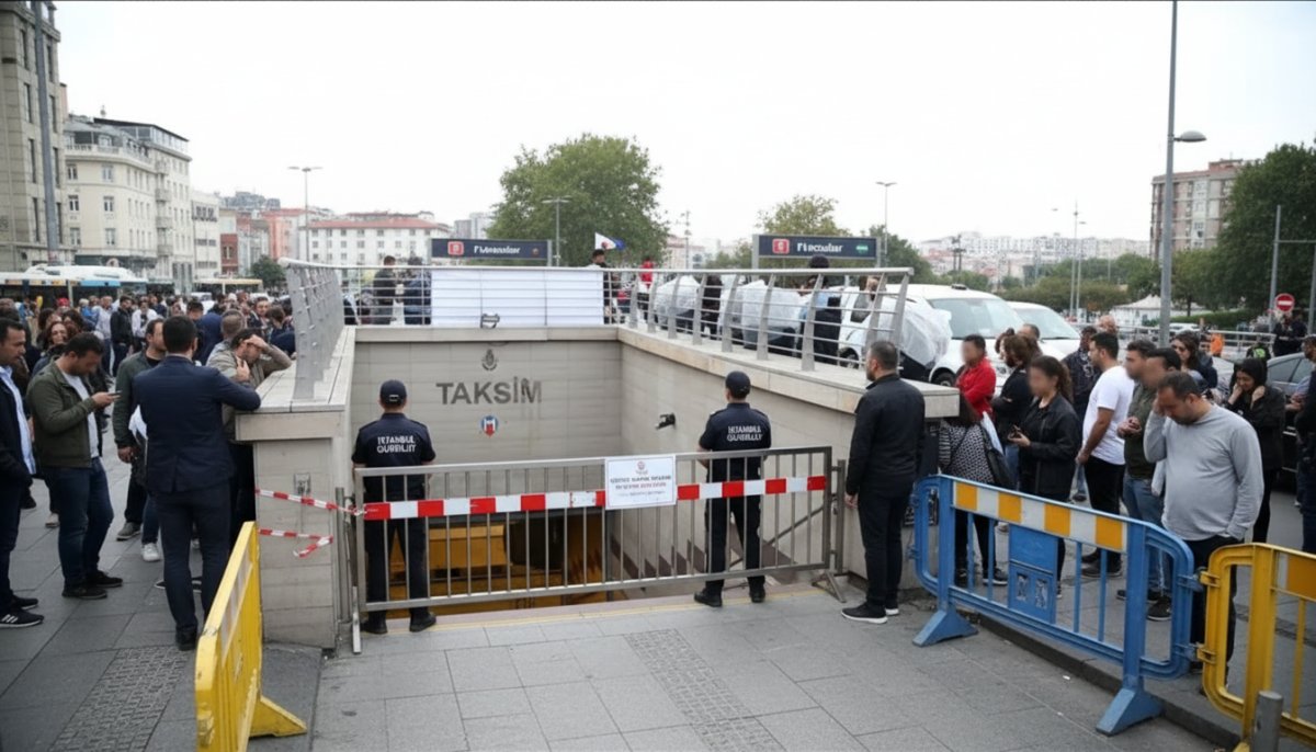 Taksim Metro İstasyonu 28 Haziran'da Geçici Olarak Kapatıldı