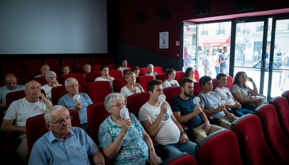 Aşırı Sıcaklar Avrupa'yı Vurdu: Paris'te Sinema Çözümü