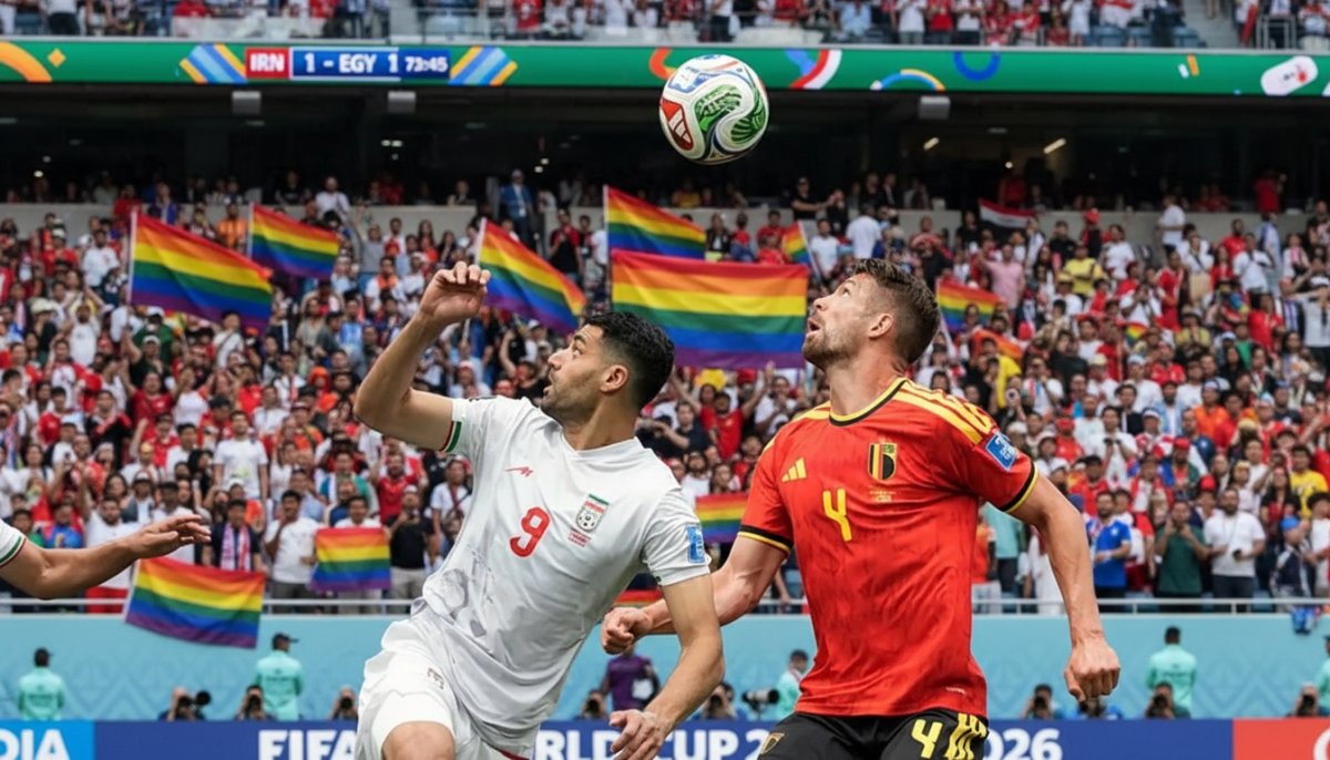 FIFA Mısır İran Maçında Gökkuşağı Bayrağına İzin Verdi