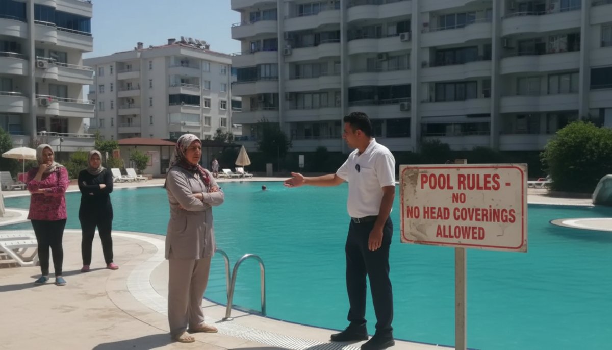 '28 Şubat' zihniyeti havuz yasağı ile geri döndü: Site yöneticisi hakkında yakalama kararı