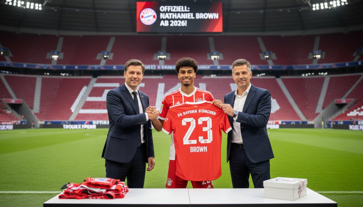 Bayern Münih, Nathaniel Brown Transferinde Anlaştı