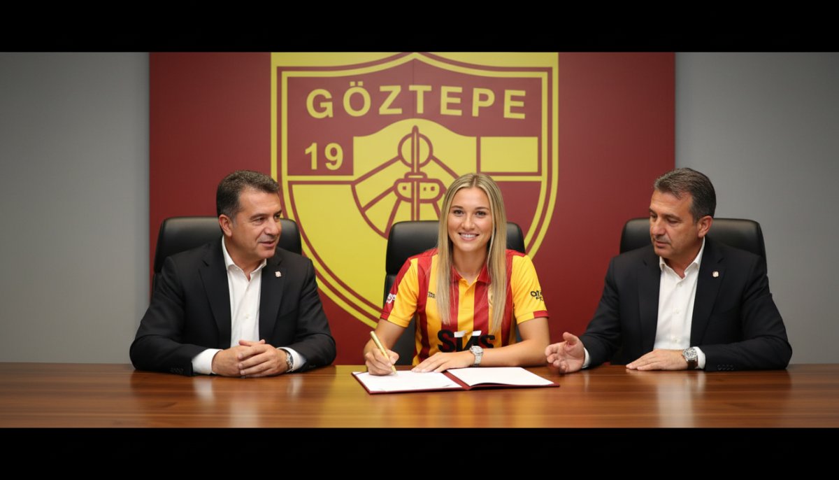 Rebecca Latham Göztepe'ye imza attı!