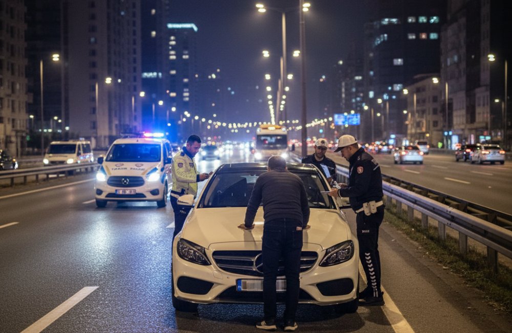 Avcılar'da Makas Atan Sürücüye 96 Bin Lira Ceza