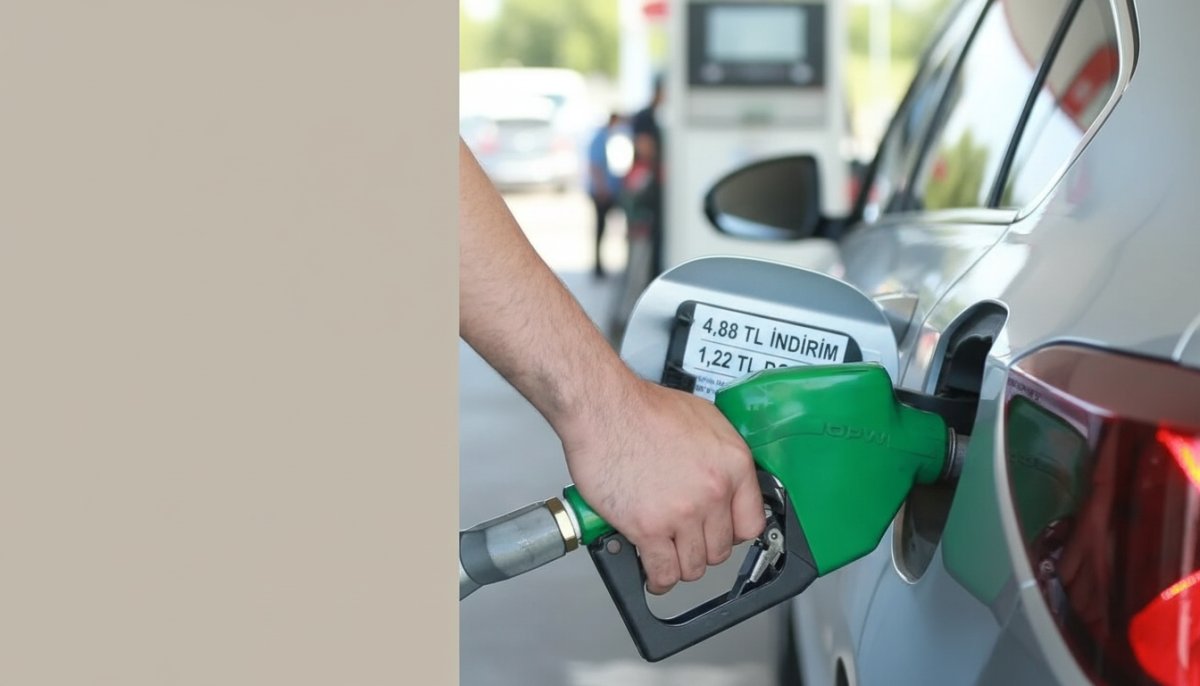 Motorine 4,88 TL İndirim Müjdesi, Pompaya 1,22 TL Yansıyacak
