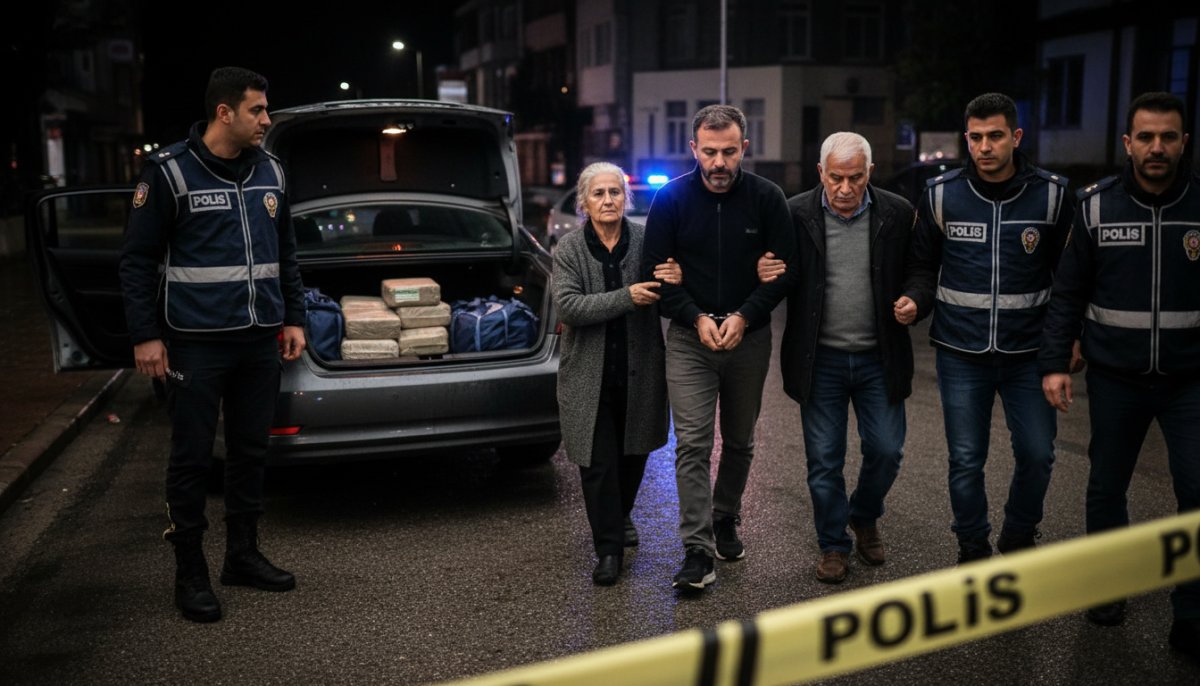 Polis Memuru ve Ailesi Uyuşturucu Ticaretinden Tutuklandı