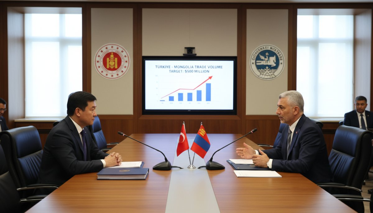 Türkiye-Moğolistan Ticaret Hacmi Hedefi 500 Milyon Dolar