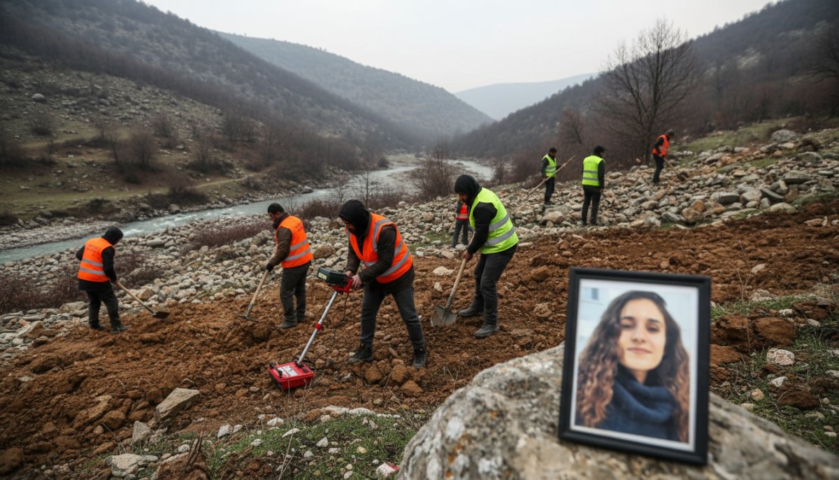 Gülistan Doku’nun Cesedi İçin 200 Nokta Arandı
