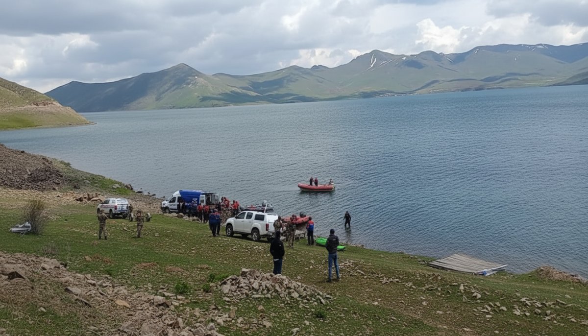 Ağrı'da Balık Gölü'nde Kaybolan Genç 18 Saat Sonra Cesedi Bulundu