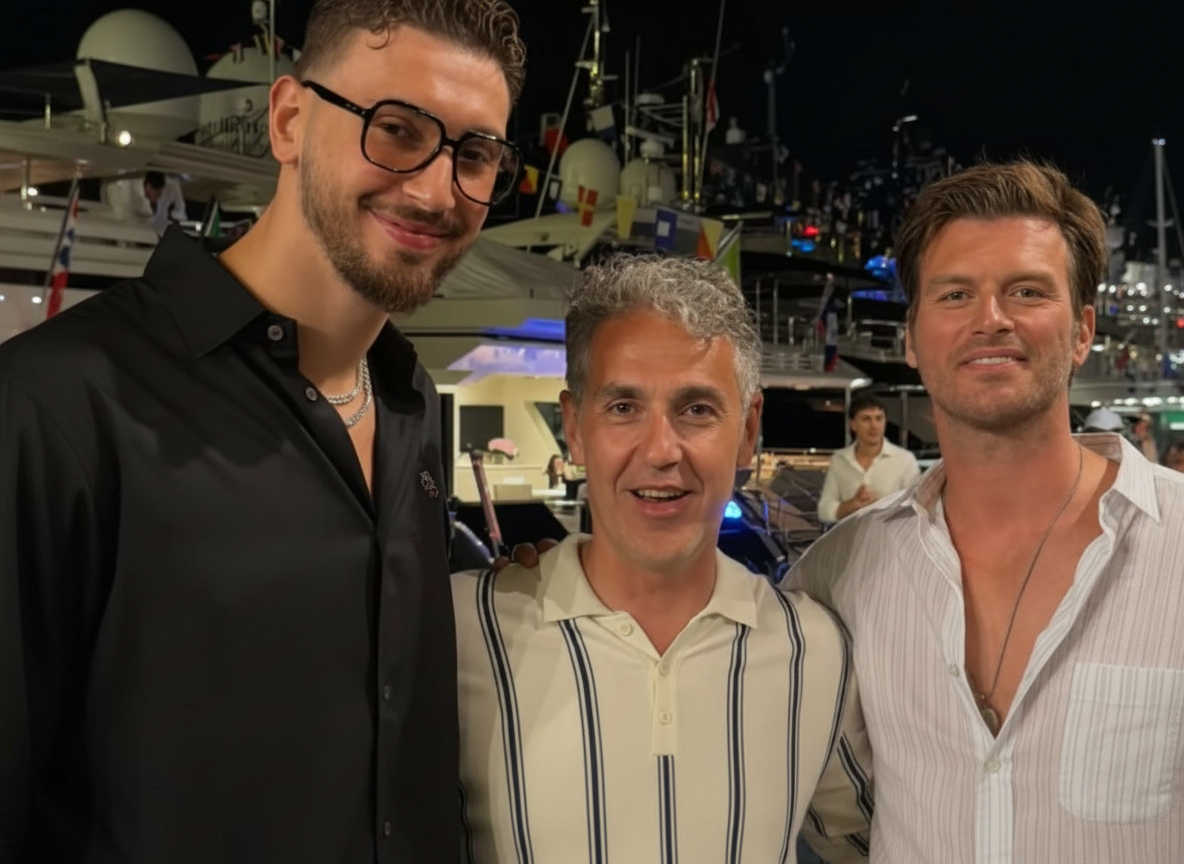 Kıvanç Tatlıtuğ ve Alperen Şengün Monaco Grand Prix'te Bir Araya Geldi
