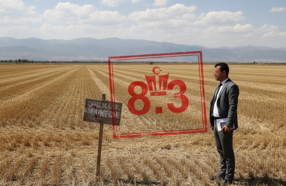 Mustafakemalpaşa'da 8,3 Milyon TL Değerinde Tarla İcra Satışına Çıkarıldı