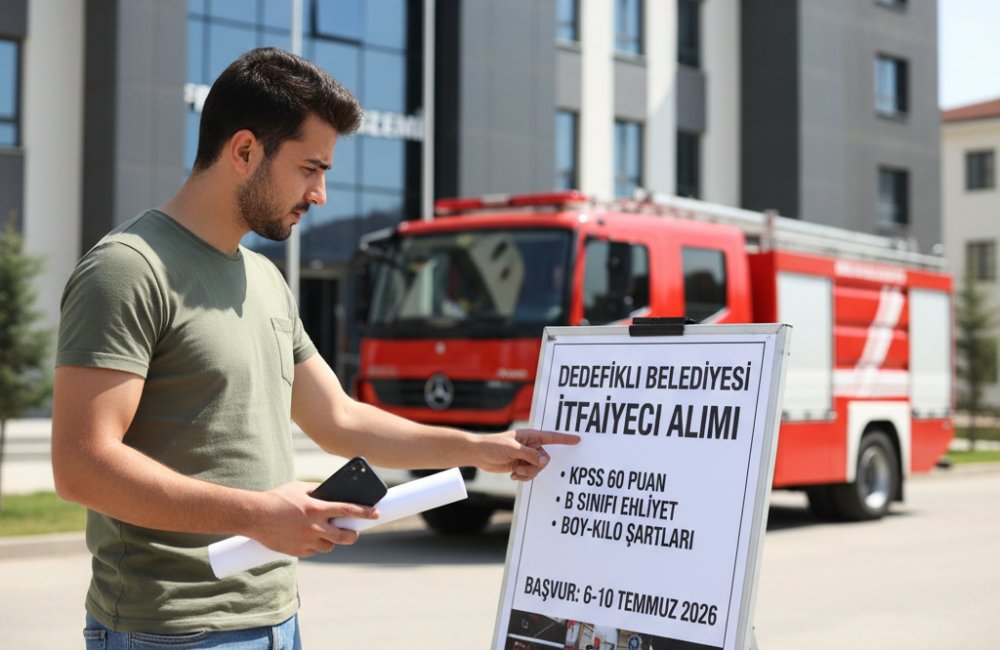Devlete İtfaiyeci Alımı Yapılacak! KPSS 60 Puanla Başvuru Şartları ve Tarihleri Açıklandı