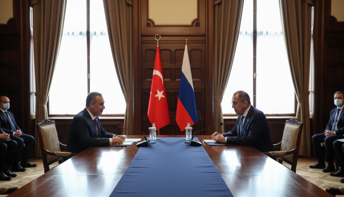 Dışişleri Bakanı Hakan Fidan, Moskova'da Rus Mevkidaşı Sergey Lavrov ile Görüştü