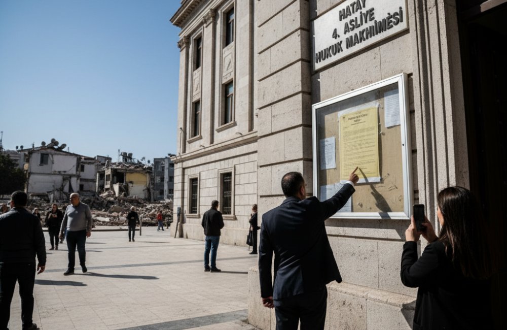 Hatay 4. Asliye Hukuk Mahkemesi'nden Rücuen Tazminat Davası İlanı