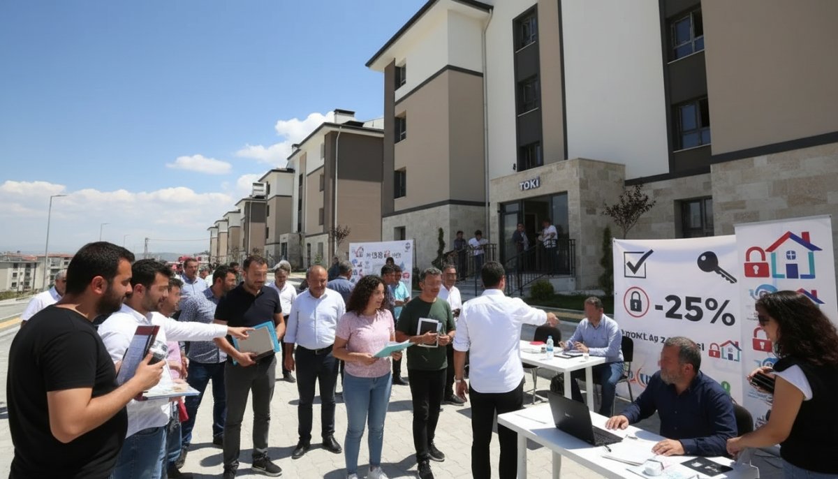 20 bin konutun satışı pazartesi başlıyor: Kurasız ve indirimli ödeme fırsatı