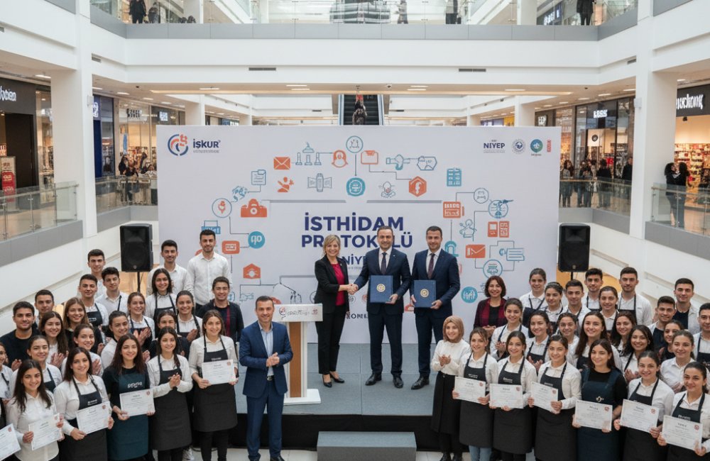 Konya'da İŞKUR ve AVM'den 100 Kişilik İstihdam Protokolü