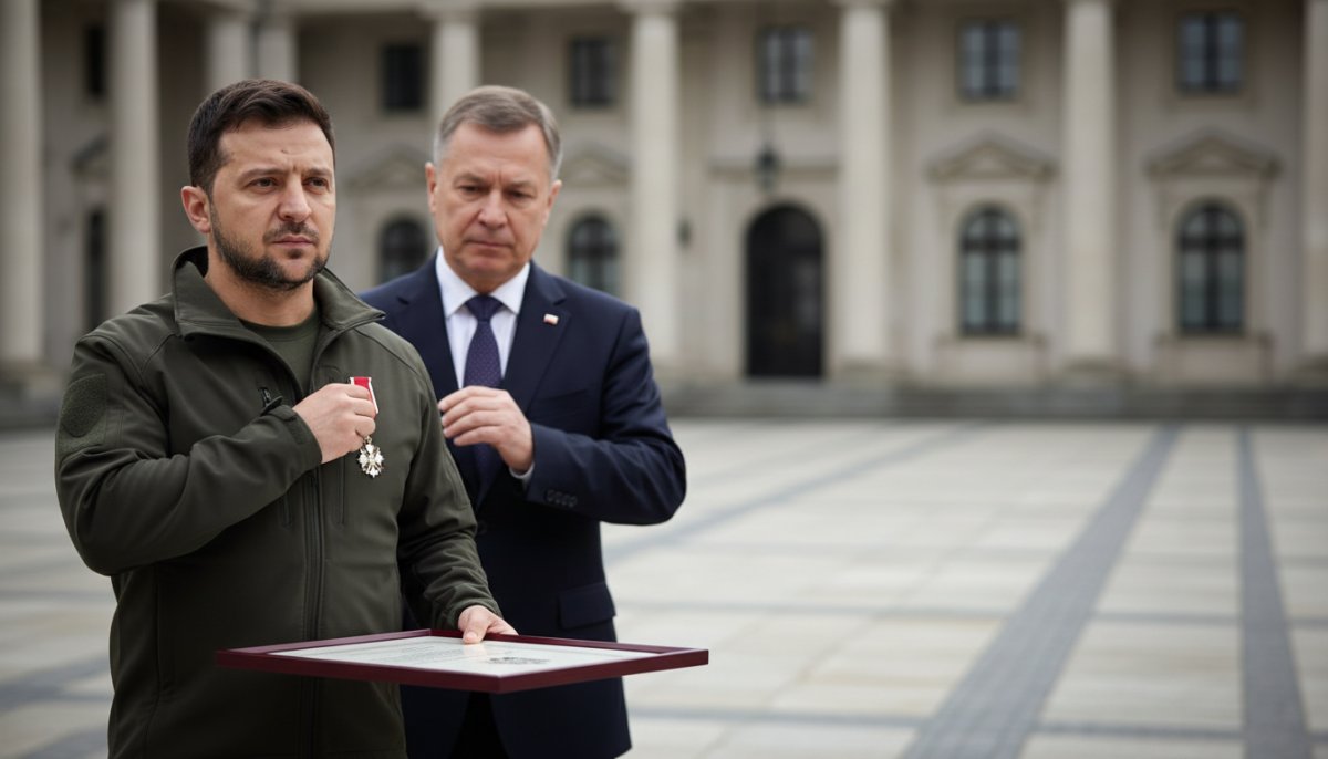 Polonya Cumhurbaşkanı Nawrocki: Zelenskiy'e verilen Beyaz Kartal Nişanı geri alındı