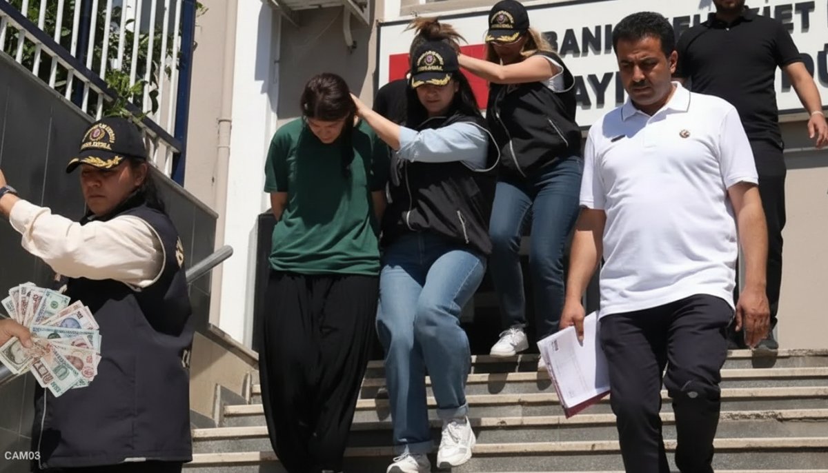 3 kadın hırsıza film gibi operasyon: 55 bin TL ve 2 bin 251 dolar çaldılar, suçüstü yakalandılar