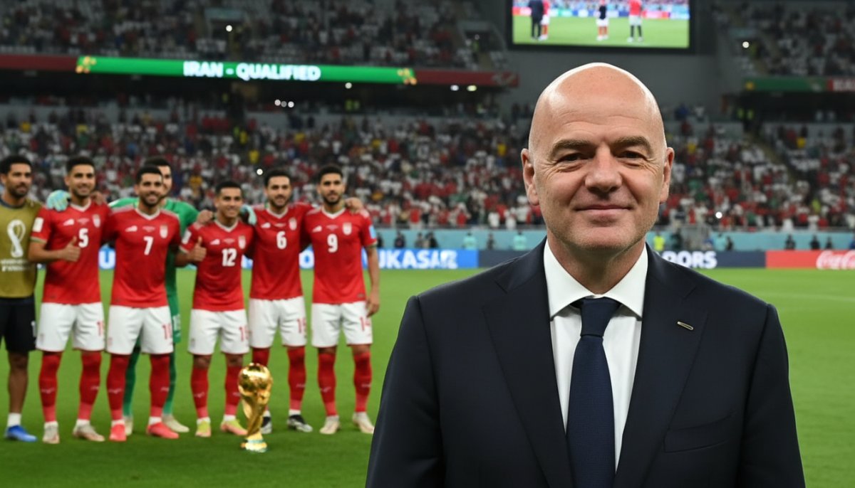 FIFA Başkanı Infantino: İran konusunda çok mutluyum