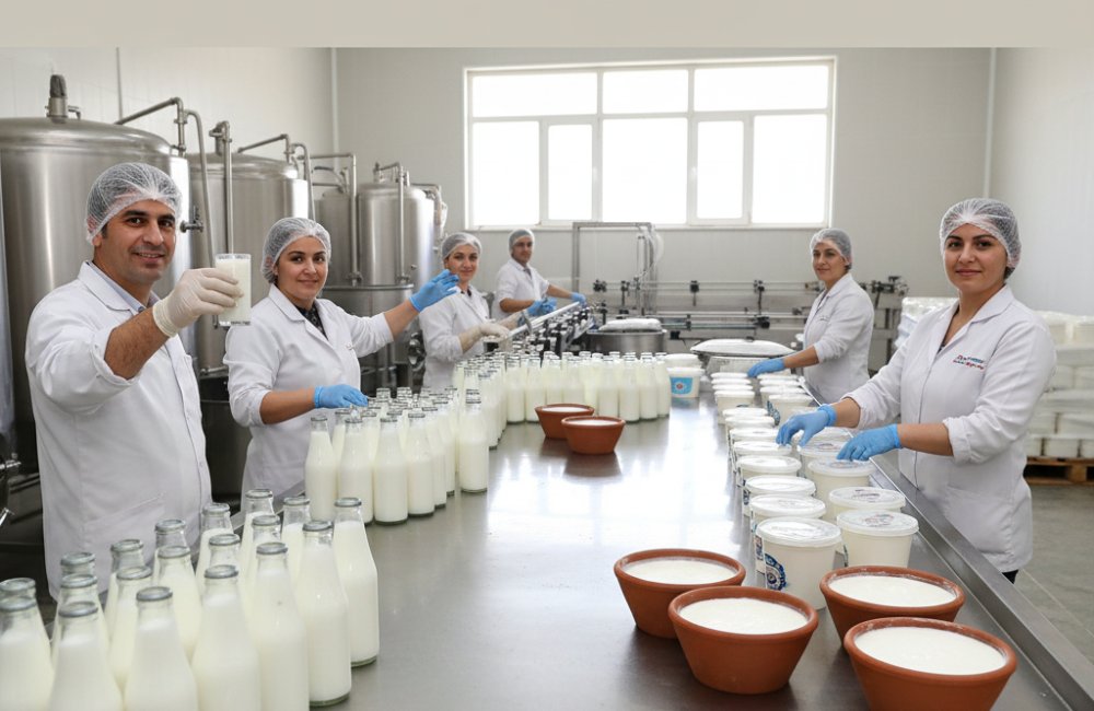 Türkiye'de ayran, yoğurt ve kefir üretimi 4 ayda rekor seviyeye ulaştı