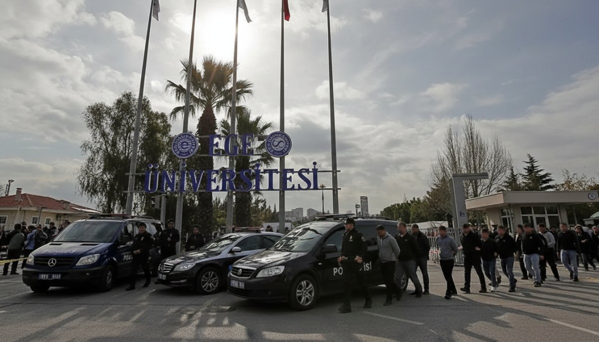 Ege Üniversitesi ihalelerinde usulsüzlük: 44 şüpheli gözaltına alındı
