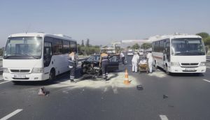 Büyükçekmece'de Zincirleme Kaza, 4 Yaralı