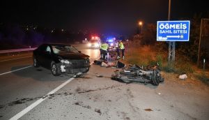 Hatay'da Otomobil ile Motosiklet Çarpışması: 4 Yaralı