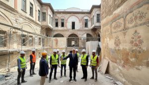 Tarihi Şekerci Han 2029'da Kültür Sanat Merkezi Olacak