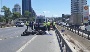 İstanbul Kartal'da iki motosiklet çarpıştı: 2 kişi öldü, 1 yaralı