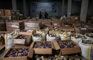 Uşak'ta 30 Ton Bozuk ve Tarihi Geçmiş Gıda Ele Geçirildi