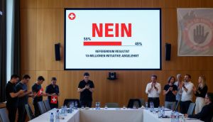 İsviçre'de Kritik Referandum: 10 Milyon Nüfus Sınırı Girişimi Reddedildi