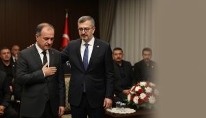 İletişim Başkanı Duran, ağabeyini kaybeden Mustafa Destici'ye başsağlığı diledi