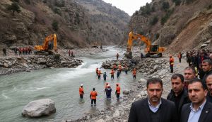 Bingöl'de Acı Olay: Akıntıya Kapılarak Kaybolan Vedat Karabulut İçin Çayın Yönü Değiştirildi
