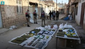 Şanlıurfa'da uyuşturucu operasyonlarında 2 bin 576 gözaltı, 536 tutuklama