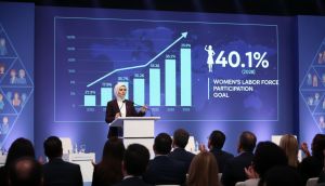 Küresel Kadın Zirvesi'nde Bakan Göktaş duyurdu: Kadın iş gücü katılımında 2028 hedefi yüzde 40,1